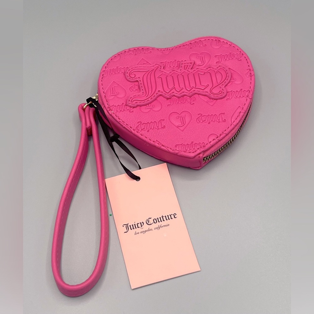 Juicy Couture Heart Wristlet